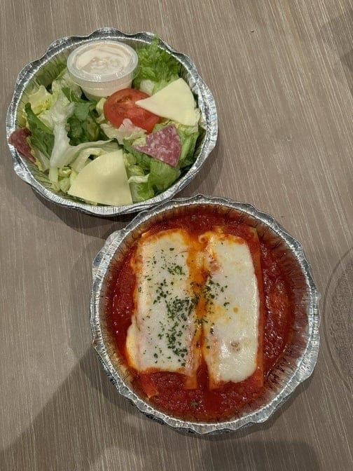Manicotti.