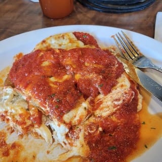 Stuffed eggplant