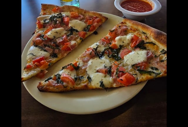 16” House special margarita pizza.